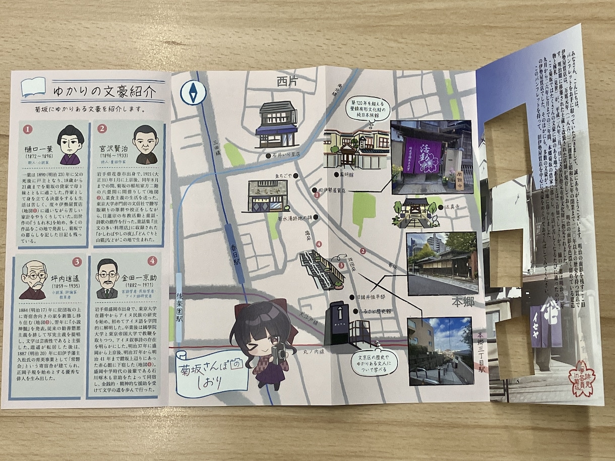 温かみのある手描きイラストマップを制作します 手描きイラストで空気感が伝わる地図に イメージ10