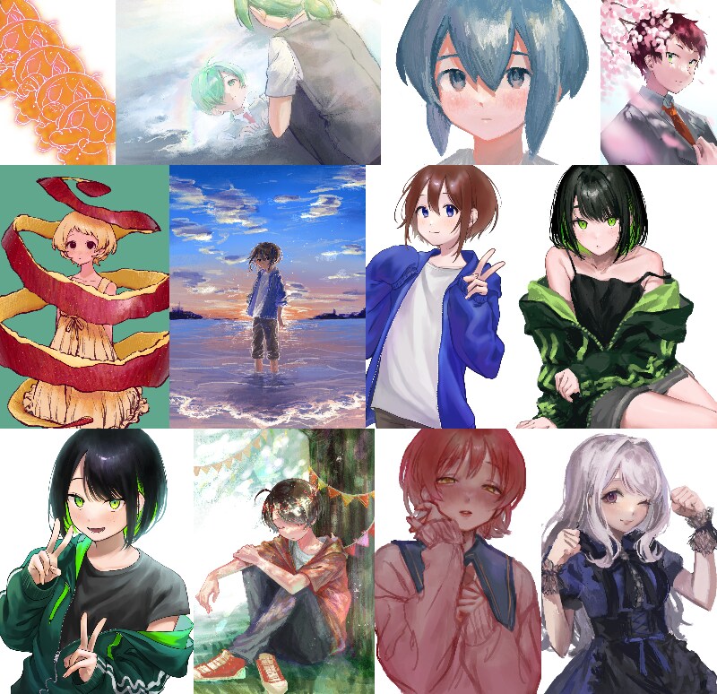 様々な用途で使える立ち絵・一枚絵イラスト制作します MV、TRPG、SNSに花を添えましょう！！！ イメージ5