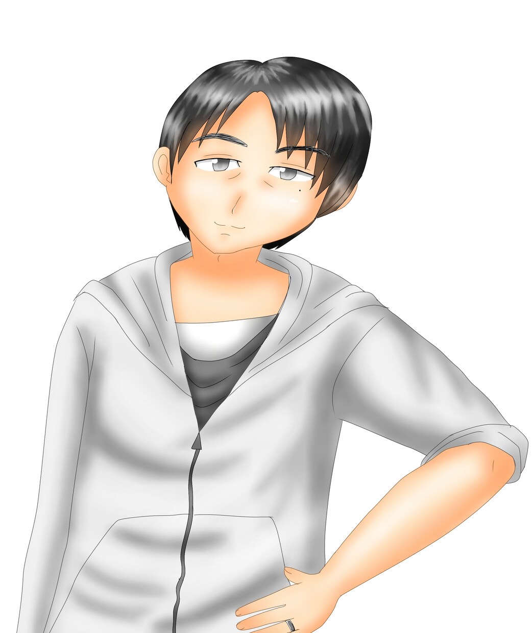 アイコンをデジタルで描きます 老若男女は問いません！ポーズは簡単なものなら全身でも可能です イメージ5