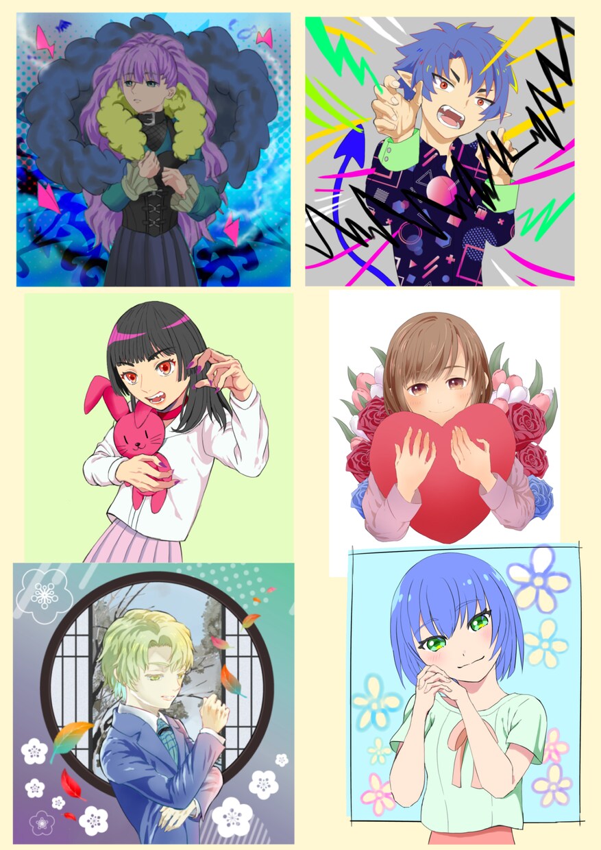 オリジナル一枚絵，立ち絵も描きます 様々な作風であなただけの一枚絵，立ち絵を描きます！ イメージ5