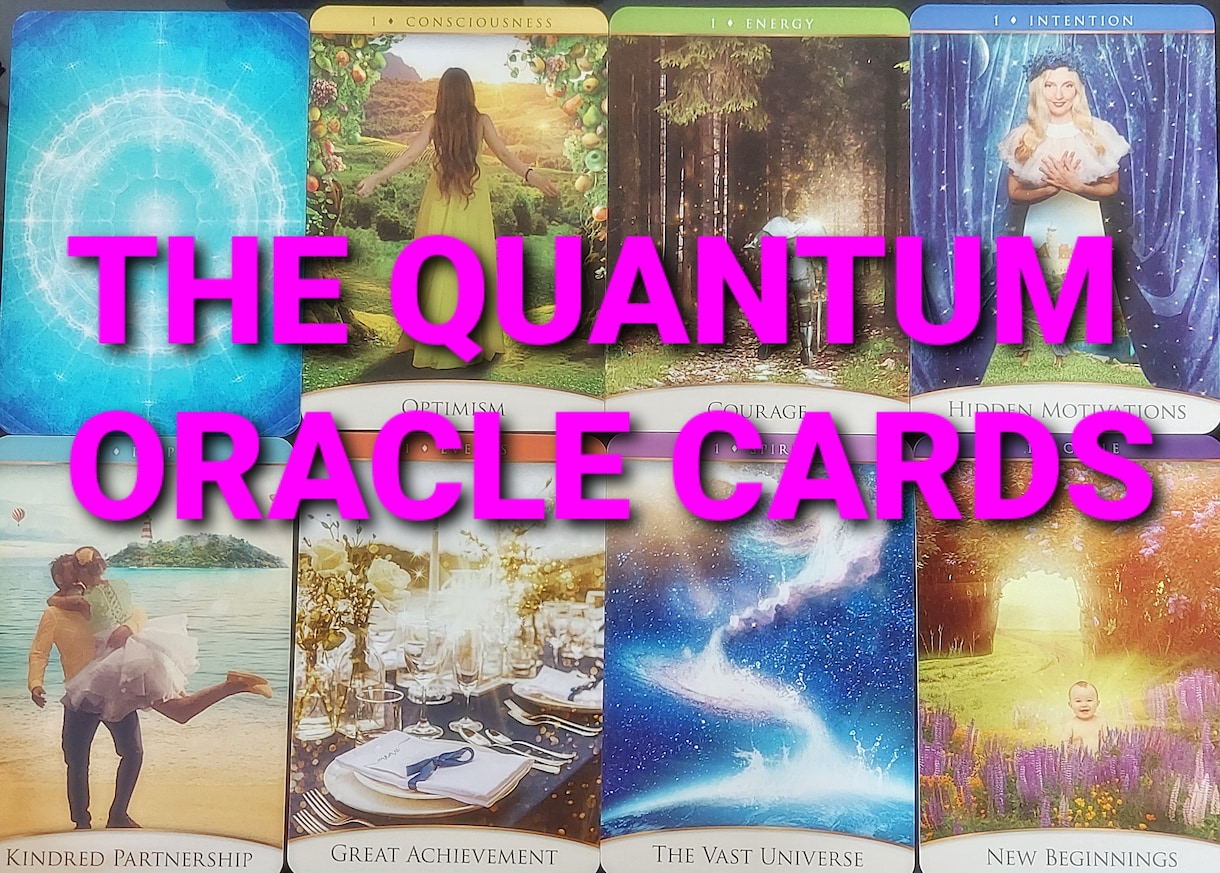 運命の流れを変えたいあなたへ✧メッセージ贈ります 量子世界からクォンタムオラクルカードとパワーストーンで導く！ イメージ1
