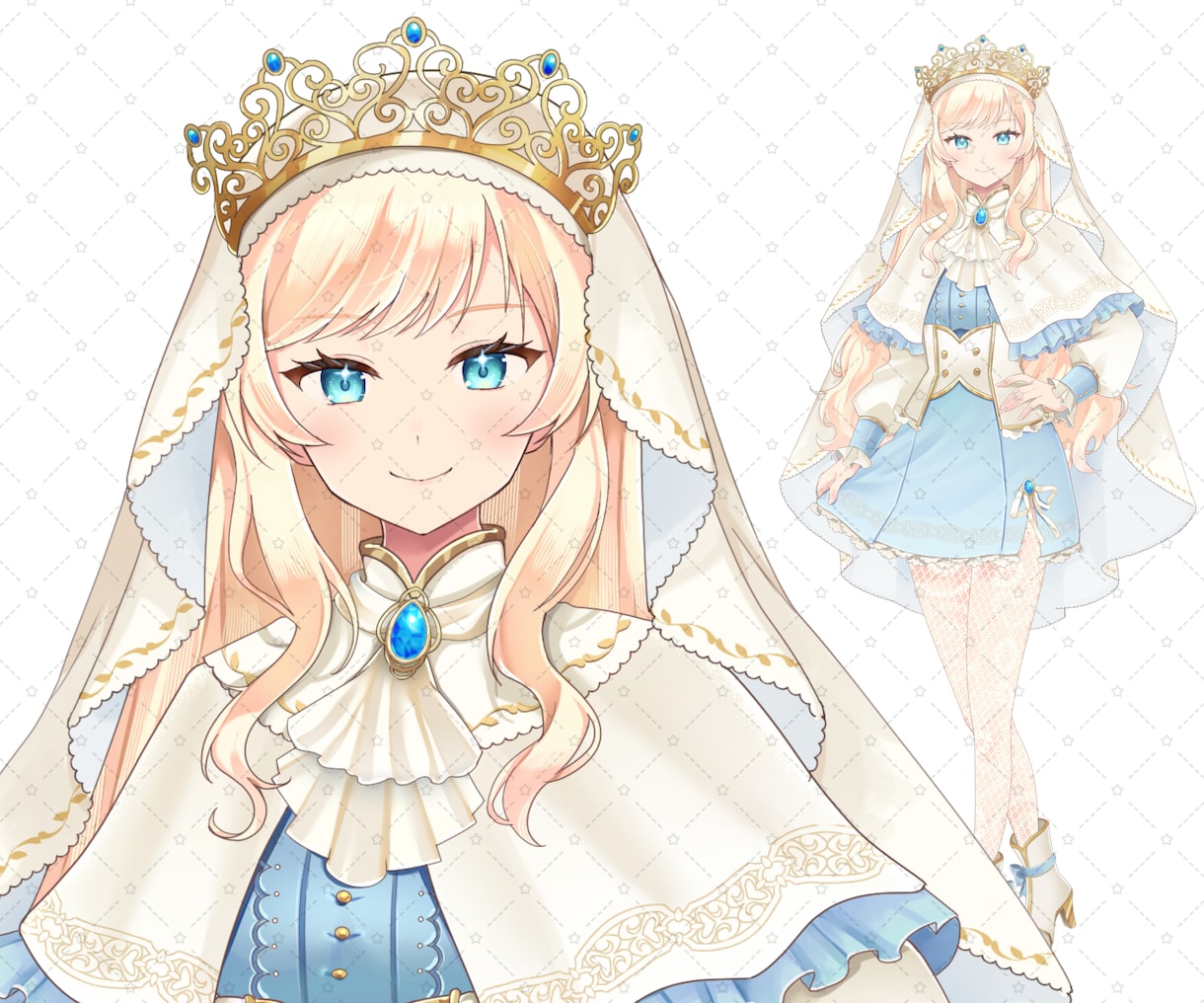 イラストレーターがキャラデザ＆立ち絵描きます IRIAMやTRPGで使える立ち絵をお求めの方に！ イメージ3