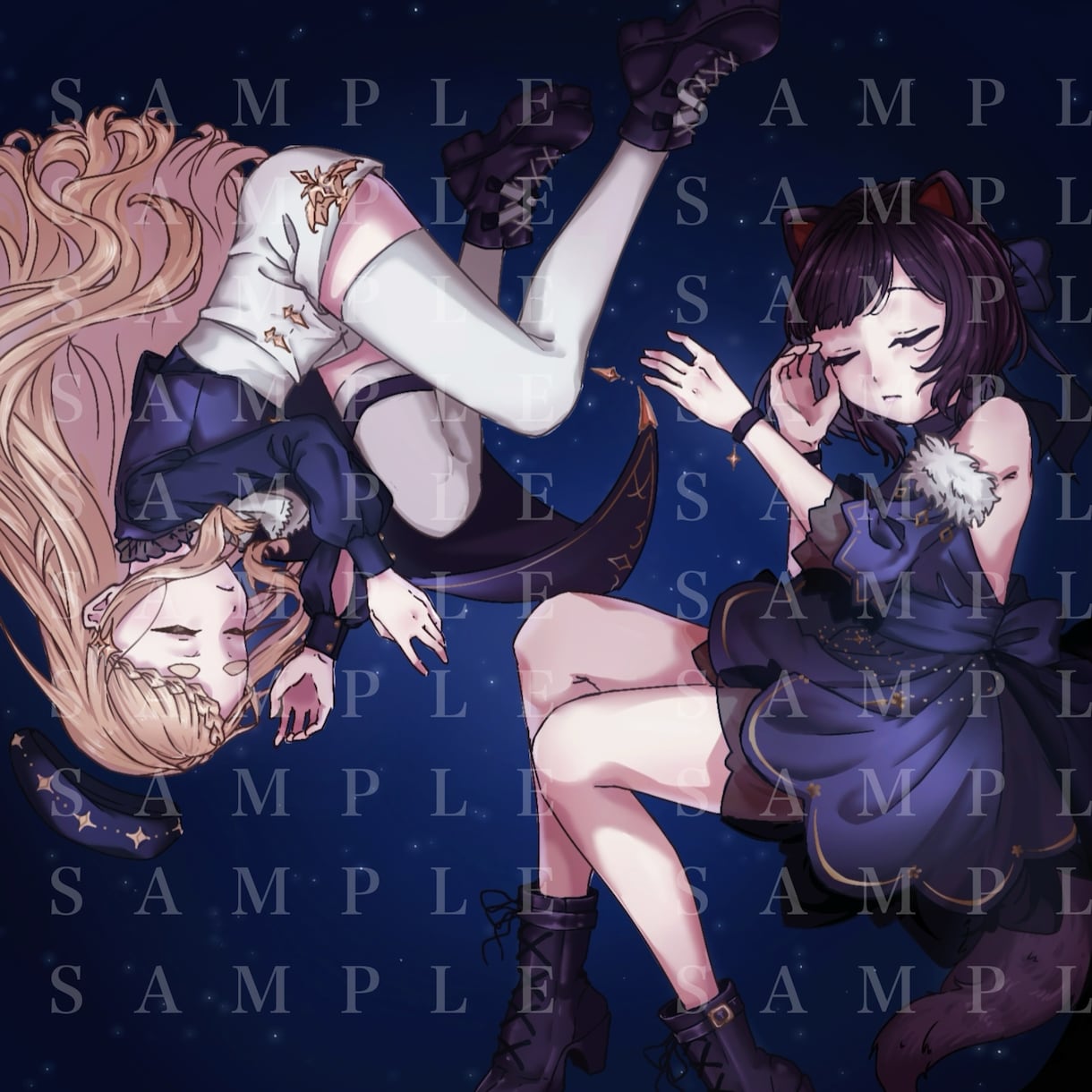 人物メインの1枚絵を描いてます 女の子と服を描くのが得意です！ イメージ3