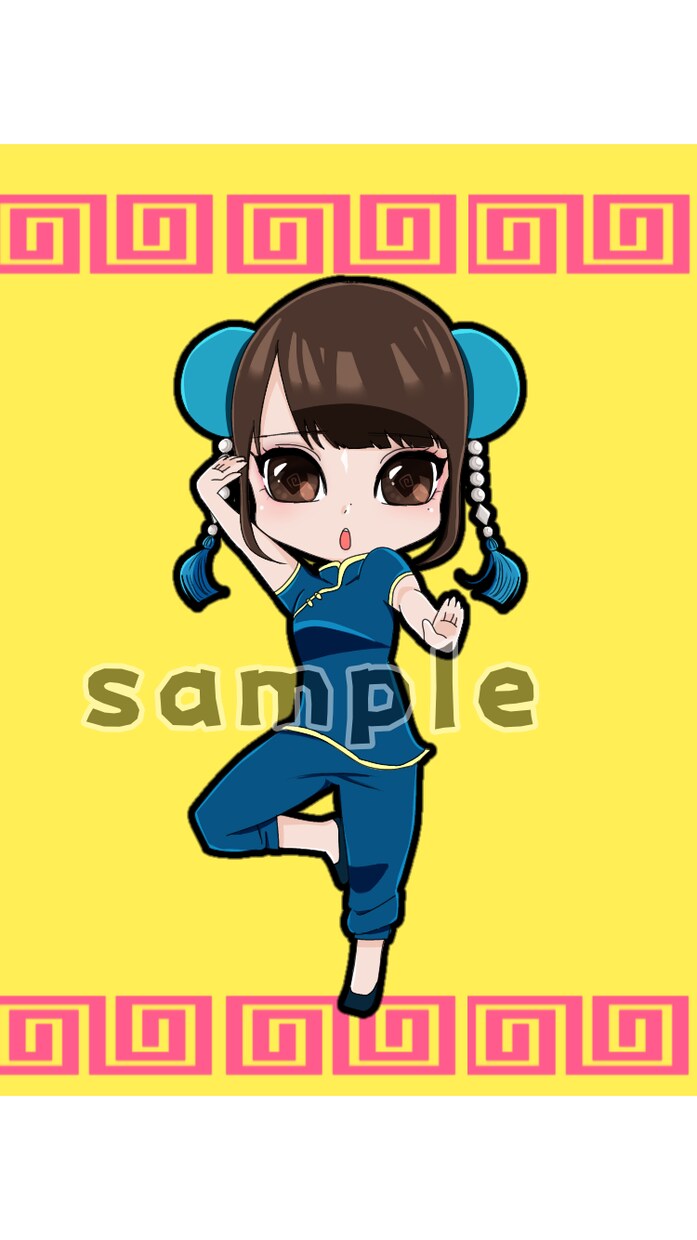 あなただけのチビキャラ描きます 主にSNSのアイコン用です。まずはご相談下さい！ イメージ6