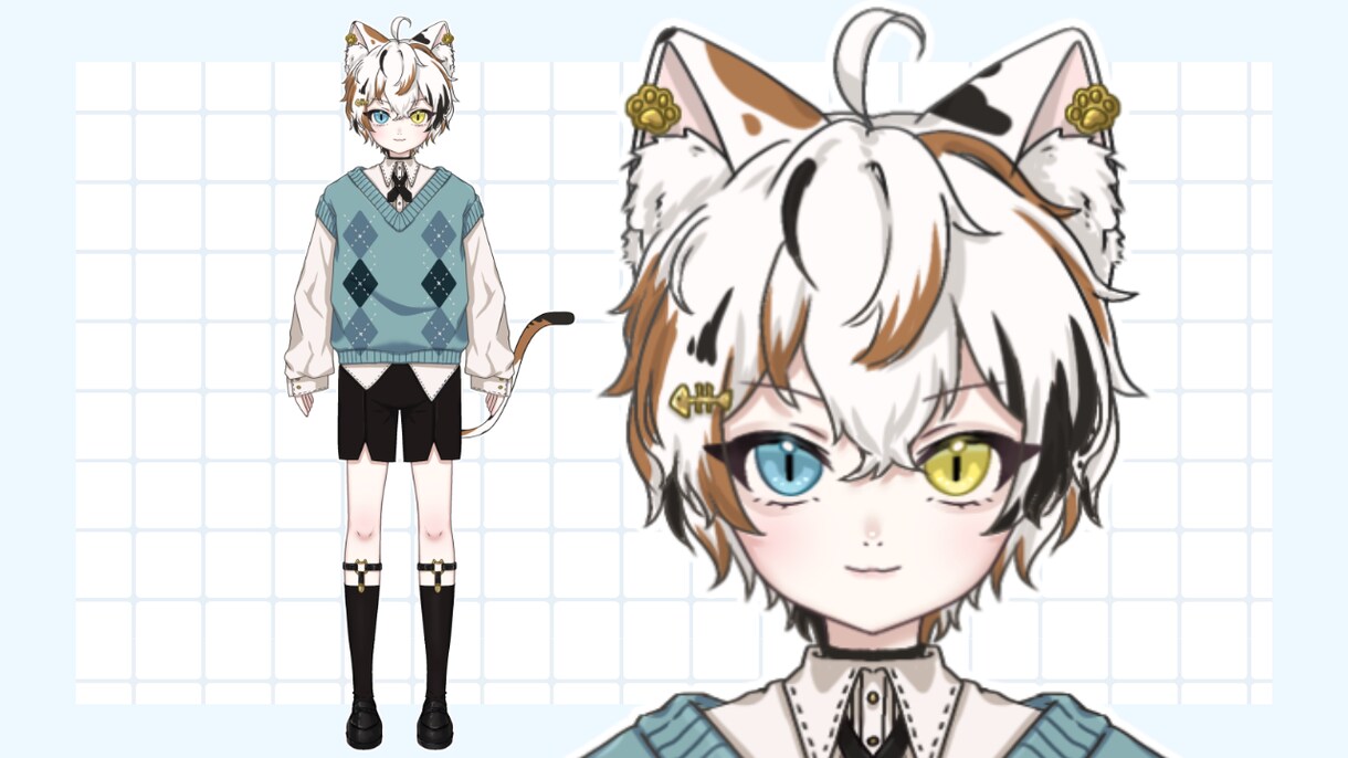 VTuber様モデリングします 【ただいま期間限定セール中】4/5~4/31まで イメージ4