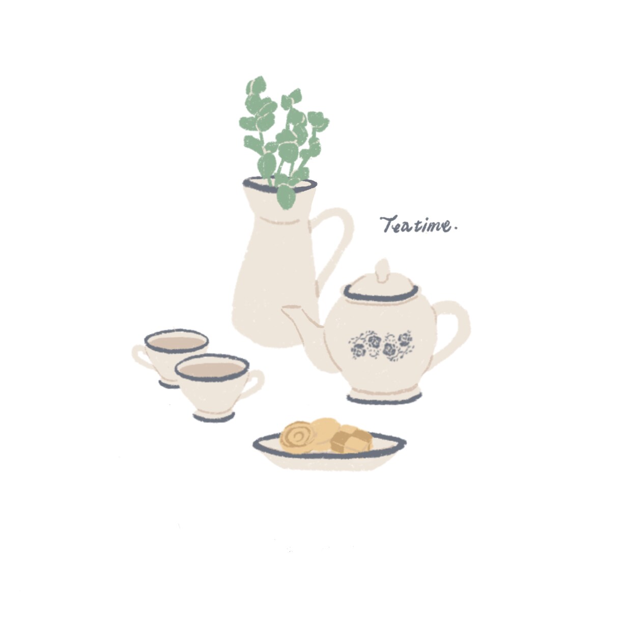 商用利用OK！ほんわか優しいイラストお描きします ちょっとした挿絵に。ややデフォルメした小さめイラストです。 イメージ4