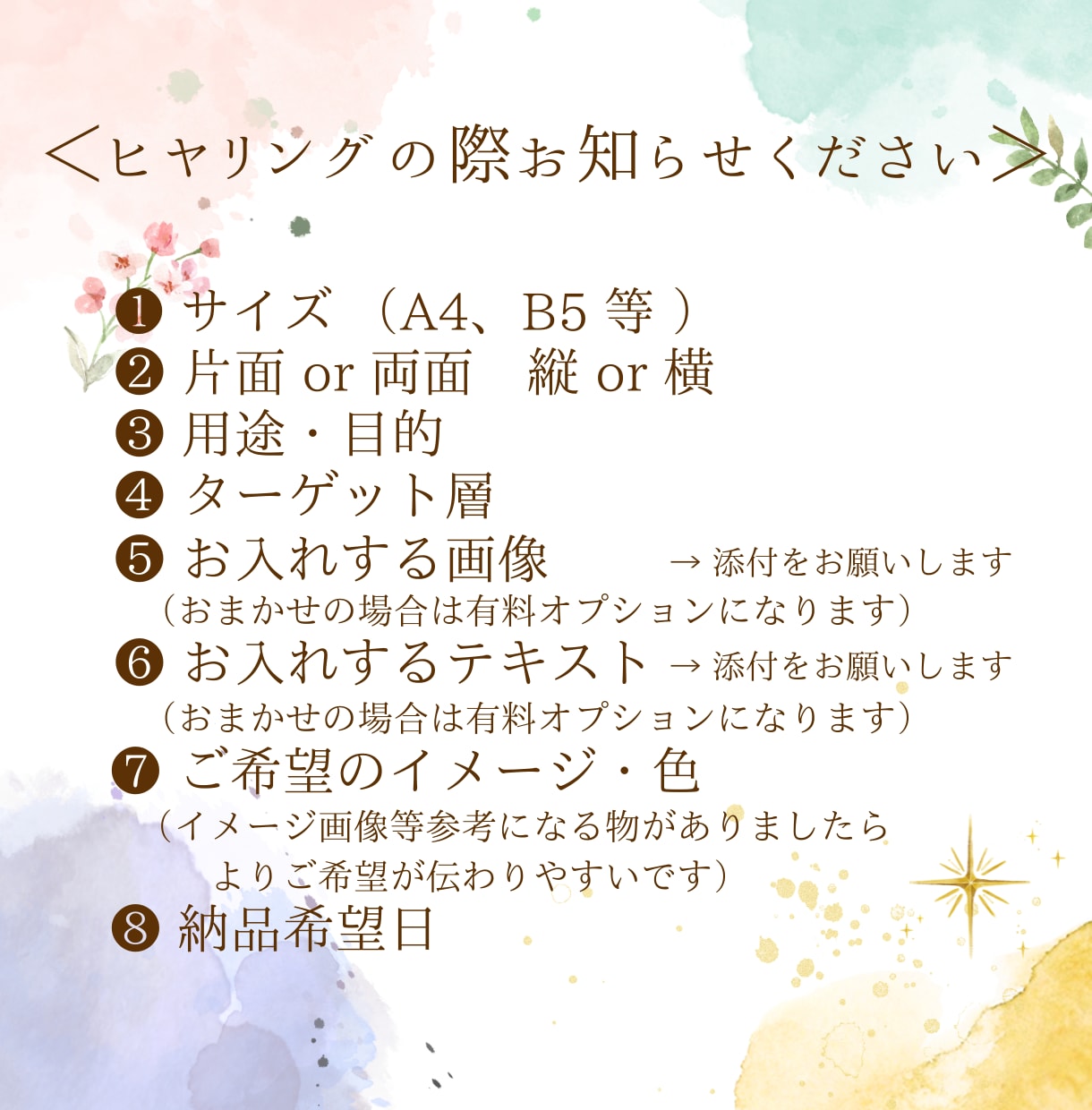 想いを伝える、伝わるチラシ・フライヤー制作します 丁寧で高品質、納得のいくデザインをあなたへ。 イメージ3