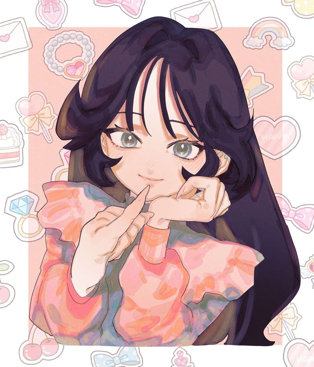 手書き風の透明感ある人物イラストを描きます 線の細い・華奢な人物が得意です！商業利用可 イメージ4