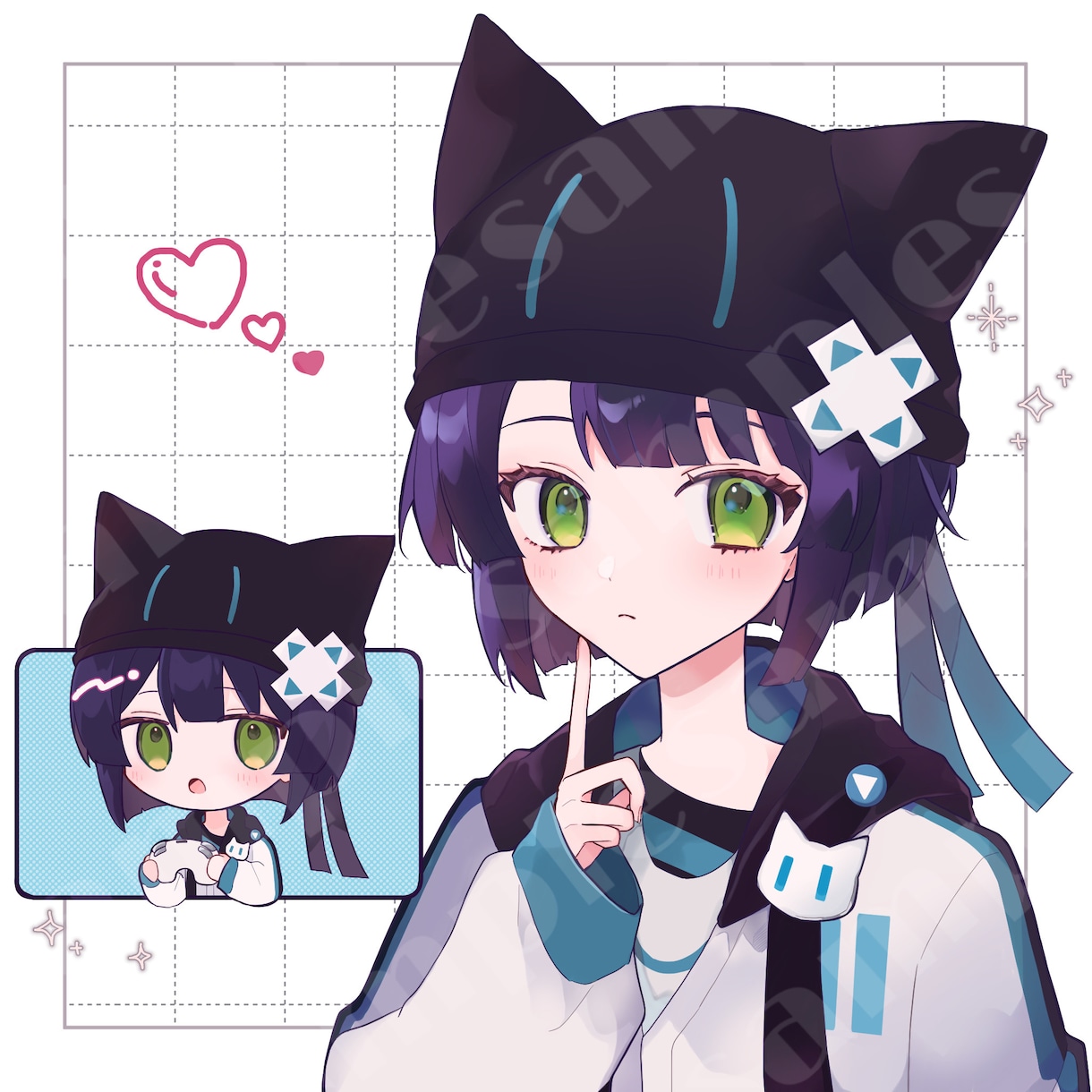 1枚目、記念絵、サムネイル等イラスト制作致します サムネイル、1枚目、記念絵、アイコン、SDキャラなど！ イメージ6