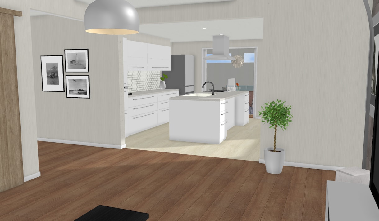 住宅3Dパースの内観カットをお送りします ∼ウォークイン内観パースでイメージを確実にしたい方へ∼ イメージ4