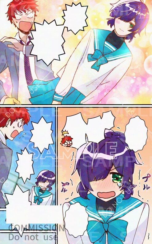 個人様向け★大切に丁寧に漫画お描きします ストーリーおまかせOK！カラー・モノクロどちらでもOK！ イメージ7