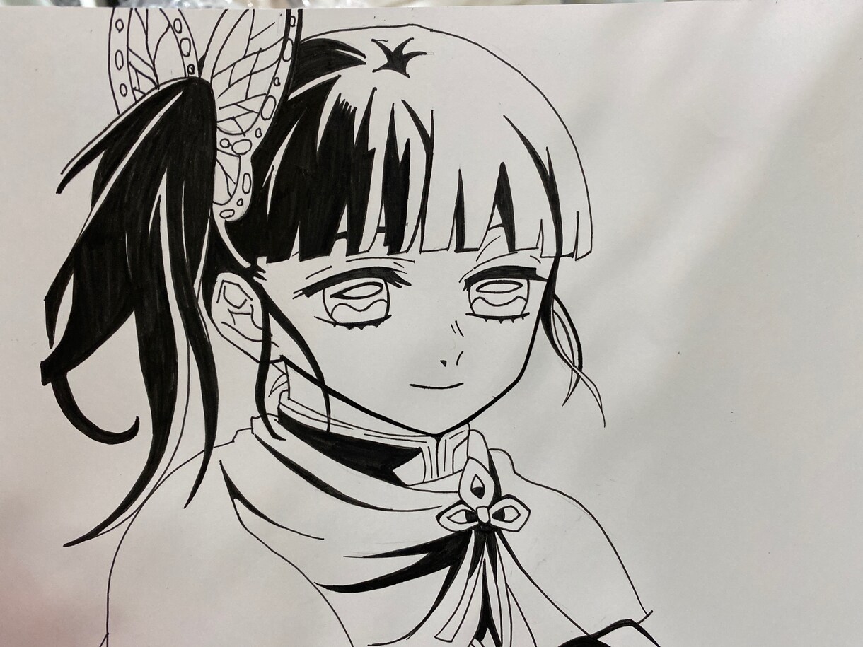 お客様のお好きなアニメキャラクターを線描き致します 線描きするのが苦手という方にオススメです！ イメージ1