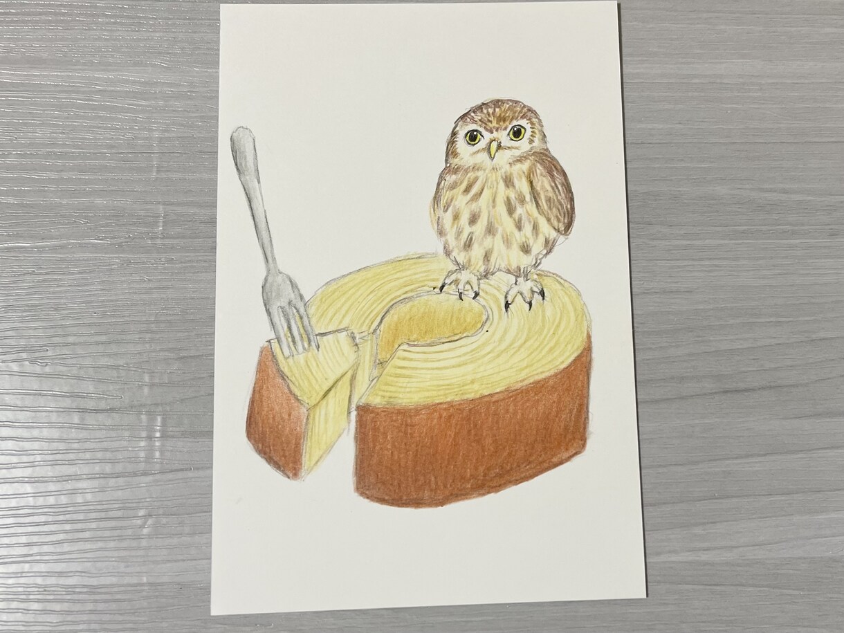 ペットのイラストを描きます あなたの大事なペットの写真を色鉛筆で描きます イメージ7