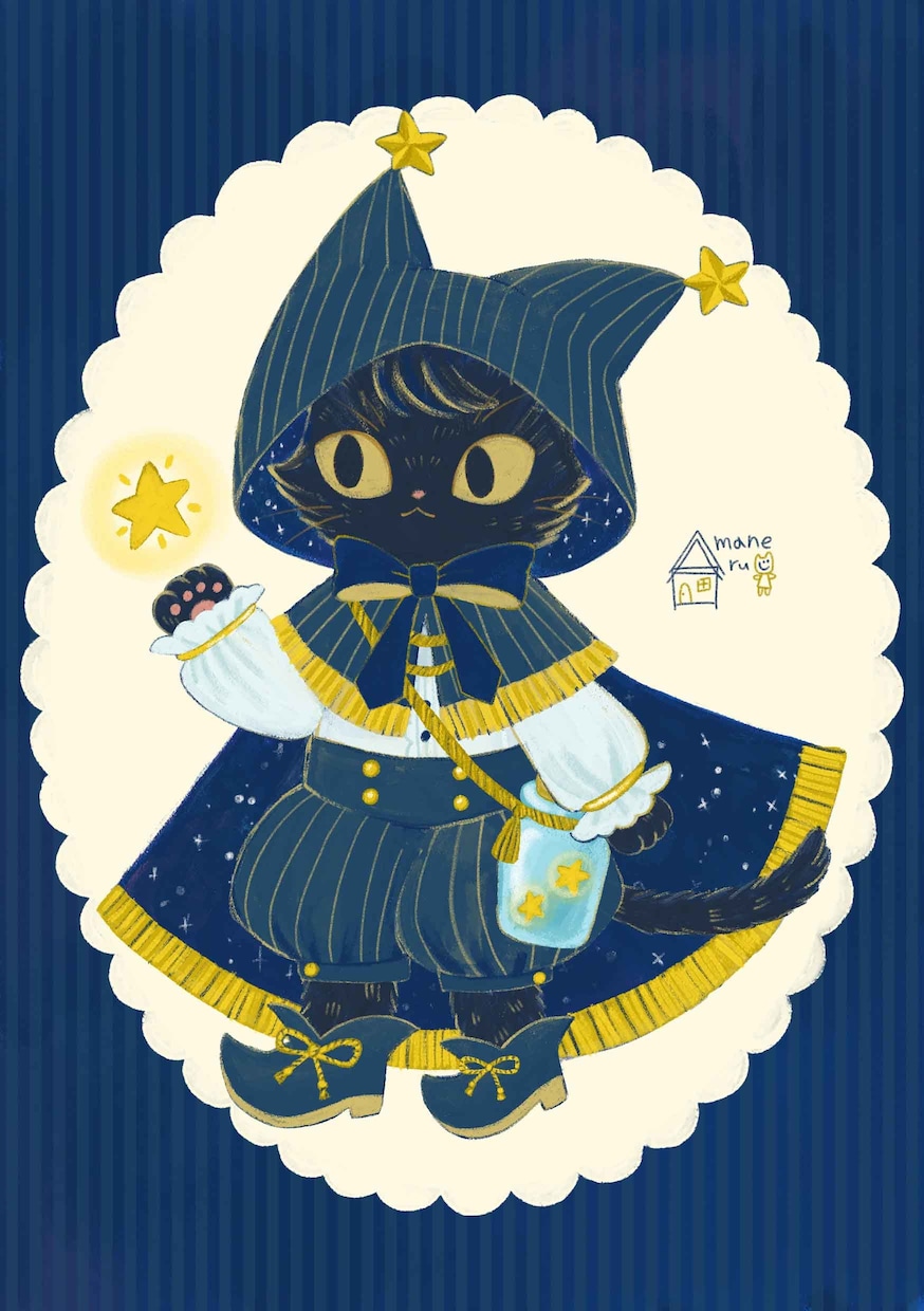 絵本のような動物のイラスト描きます お洋服を着たメルヘンチックな動物イラスト イメージ4