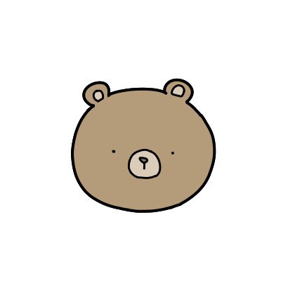 顔だけ！ゆるかわいい動物のアイコン描きます シンプルでゆるかわいい顔だけアイコン！ イメージ3