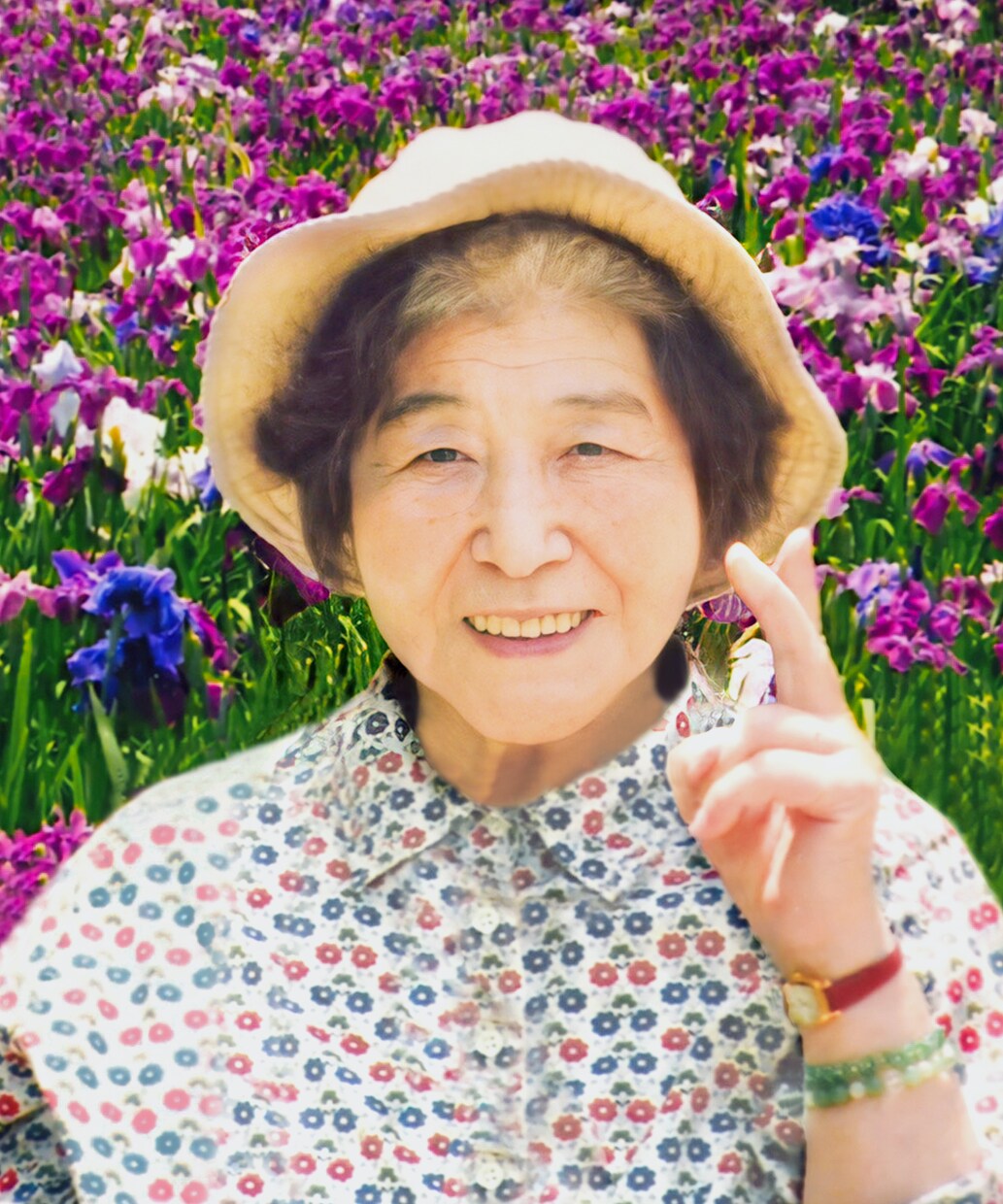 ご遺影写真加工(サイズ：キャビネ)致します 終活中に作るご遺影をより綺麗にずっと残します イメージ3