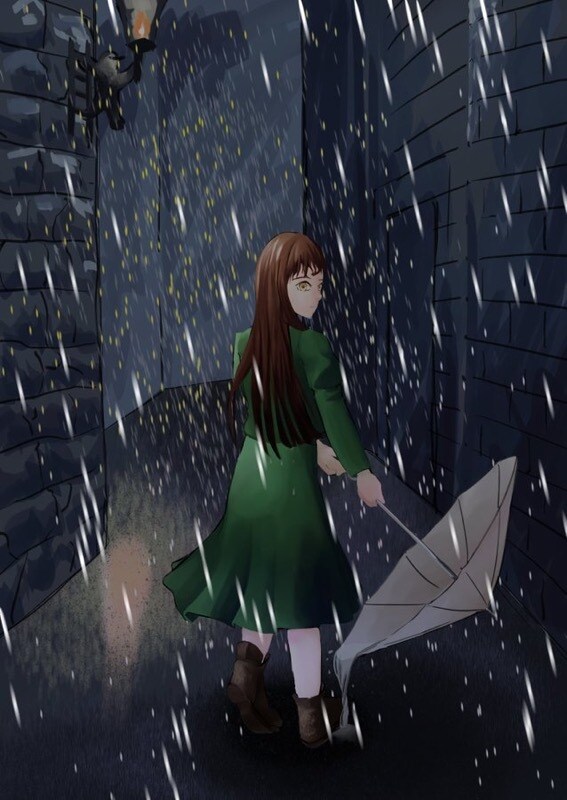 風景やそれに溶け込んだキャライラストを描きます 田舎の風景やアンティークなものをよく描きます イメージ5