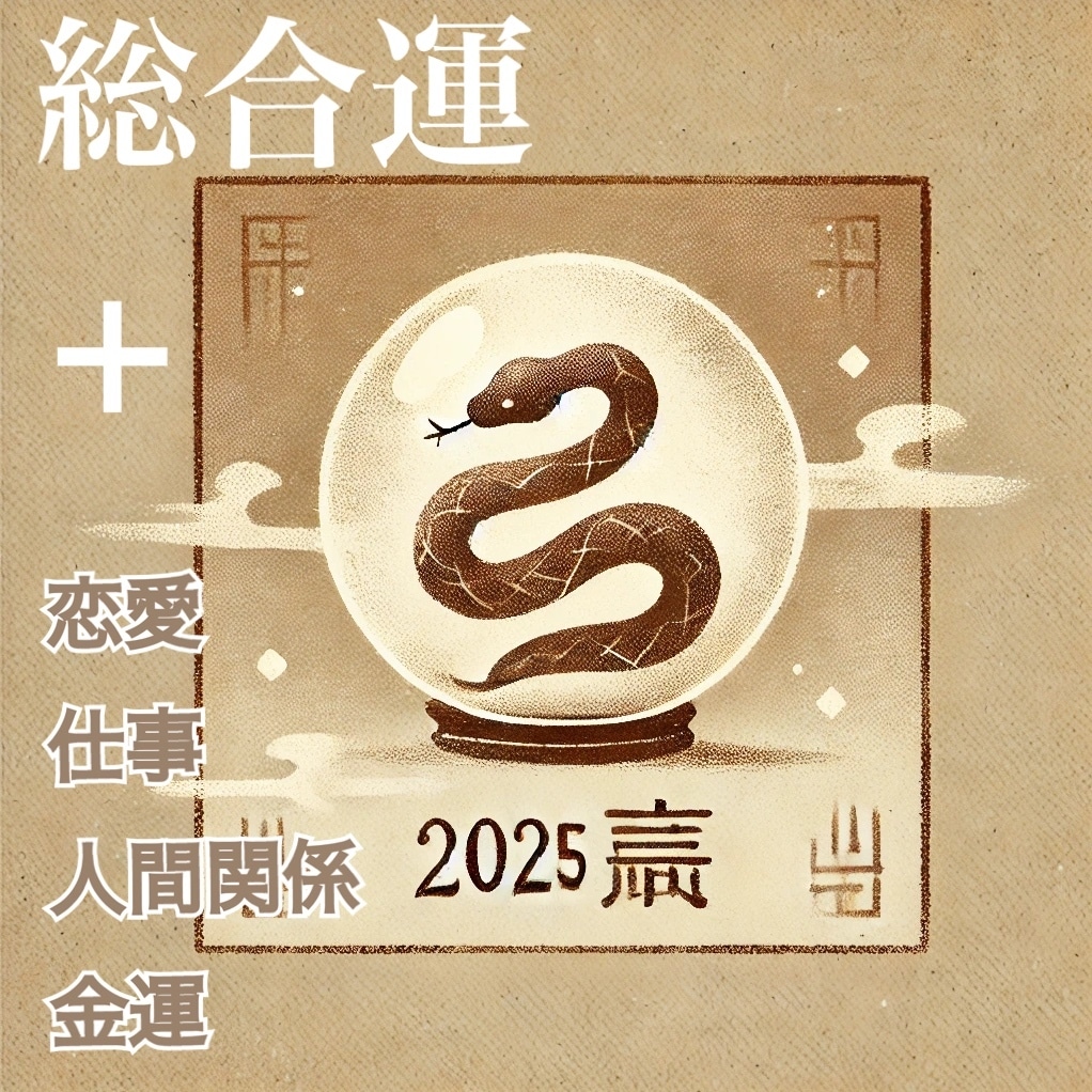 2025年の運勢を占います 2025年の1年間を占います♪ イメージ1