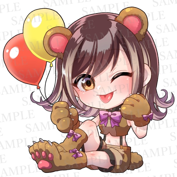 デフォルメキャラを制作いたします 【ブログ、アイコン、ゲームなどに！用途に合わせて対応！】 イメージ4