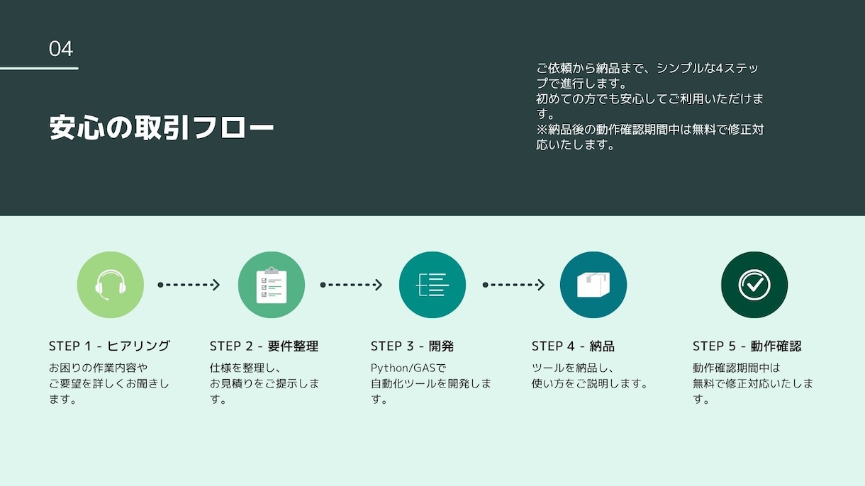 PythonやGASで業務を自動化します エクセル作業やデータ集計・抽出の面倒な作業を効率化！ イメージ4