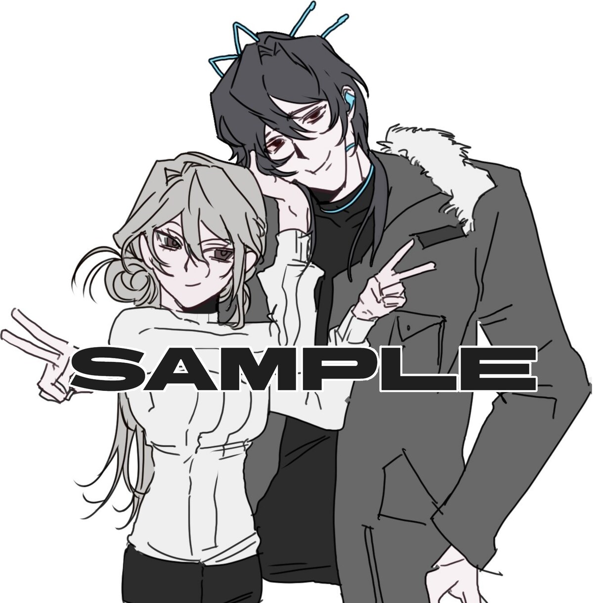 こんな場面が見たい！を叶えるイラスト制作します かわいいキャラから中年キャラまで！性別年齢関係なく描きます！ イメージ2