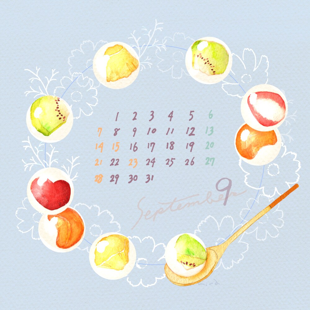 おいしそう♡食べ物のイラストをお描きします ／商用利用OK／やさしくて温かみのある水彩タッチのイラスト イメージ1