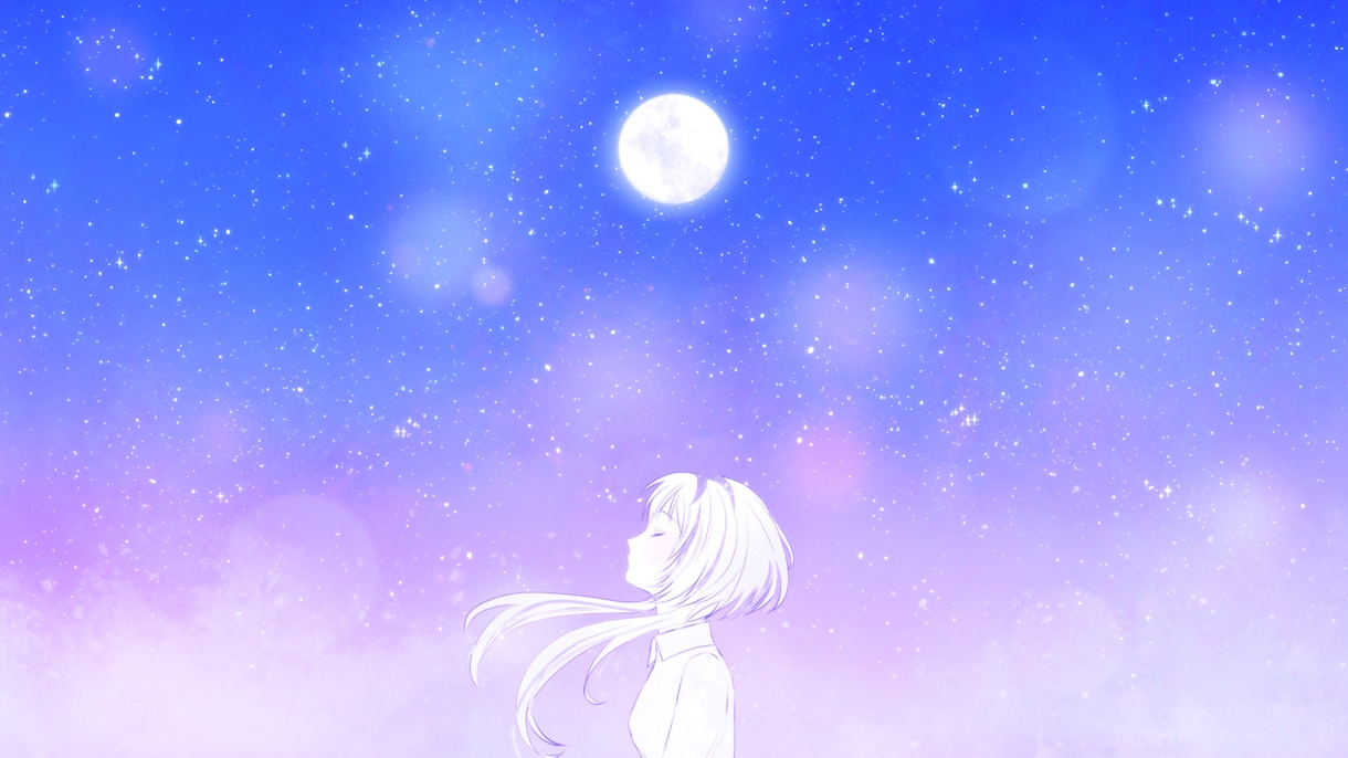 シンプル・透明感あるイラストを描きます きれいめ１枚絵✦人物・背景どちらも可能です◎ イメージ6