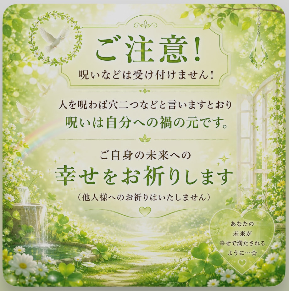 お祈りいたします 未来を幸せに！祈祷&メッセージ イメージ4