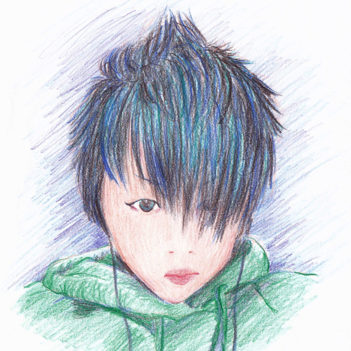色鉛筆・手描きで似顔絵描きます あたたかみのある絵をお望みの方へ イメージ6