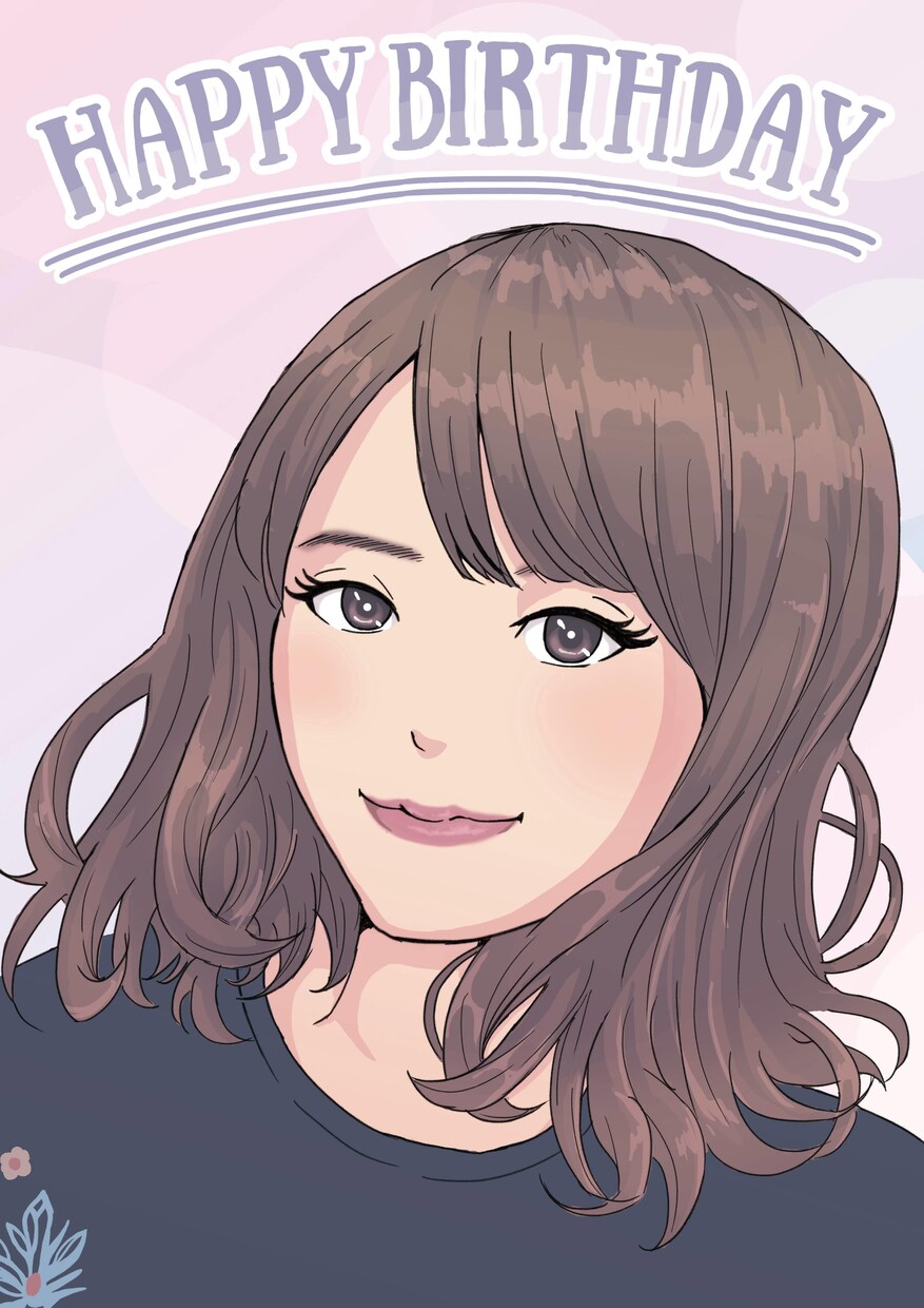 似顔絵イラストを描きます SNSアイコン、ウェルカムボード などにご活用ください イメージ4