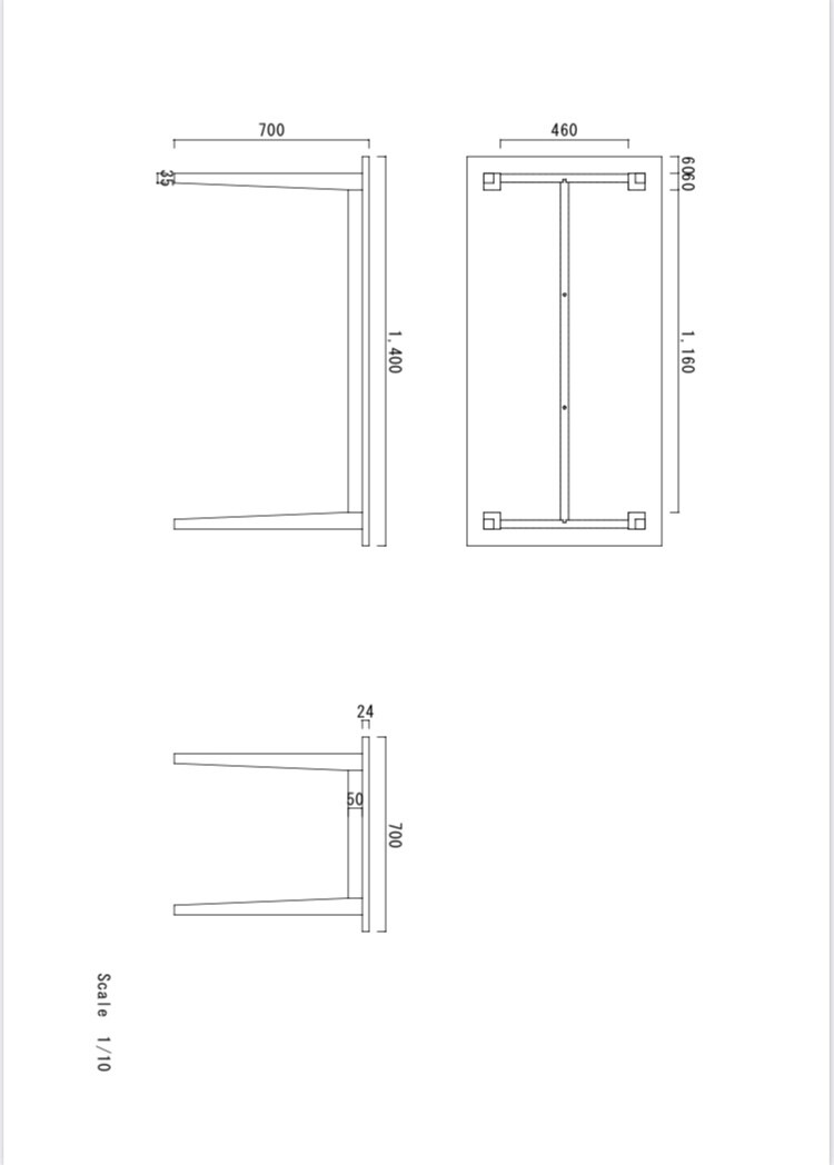 Jw-cadで図面の製作をします DIY用の図面作成、手書き図面のCAD化をいたします。 イメージ3