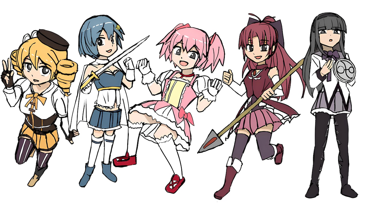 イラスト(2000円)描きます ポップなキャラクターが必要な方 イメージ2