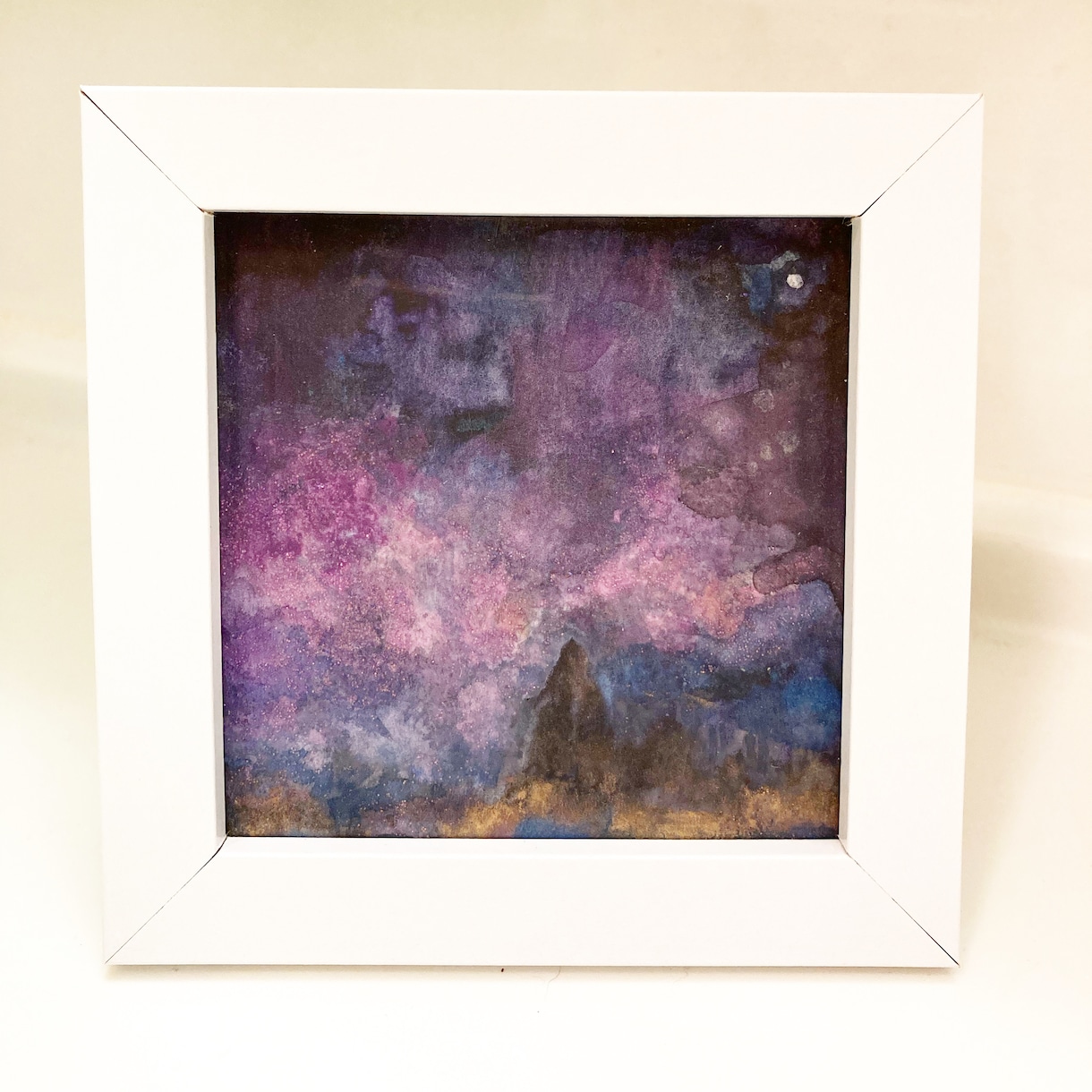 風景画　水彩　宇宙　思い出の地　癒しの絵描きます 癒し　水彩　落ち着く　インテリア　リアル　情感　絵画　透明 イメージ8