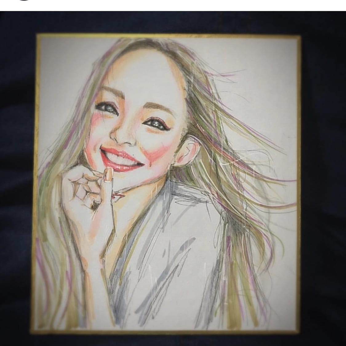 似ている似顔絵（ちょい盛り）描きます そっくりな似顔絵を気を使って2割増で描きます！ イメージ2