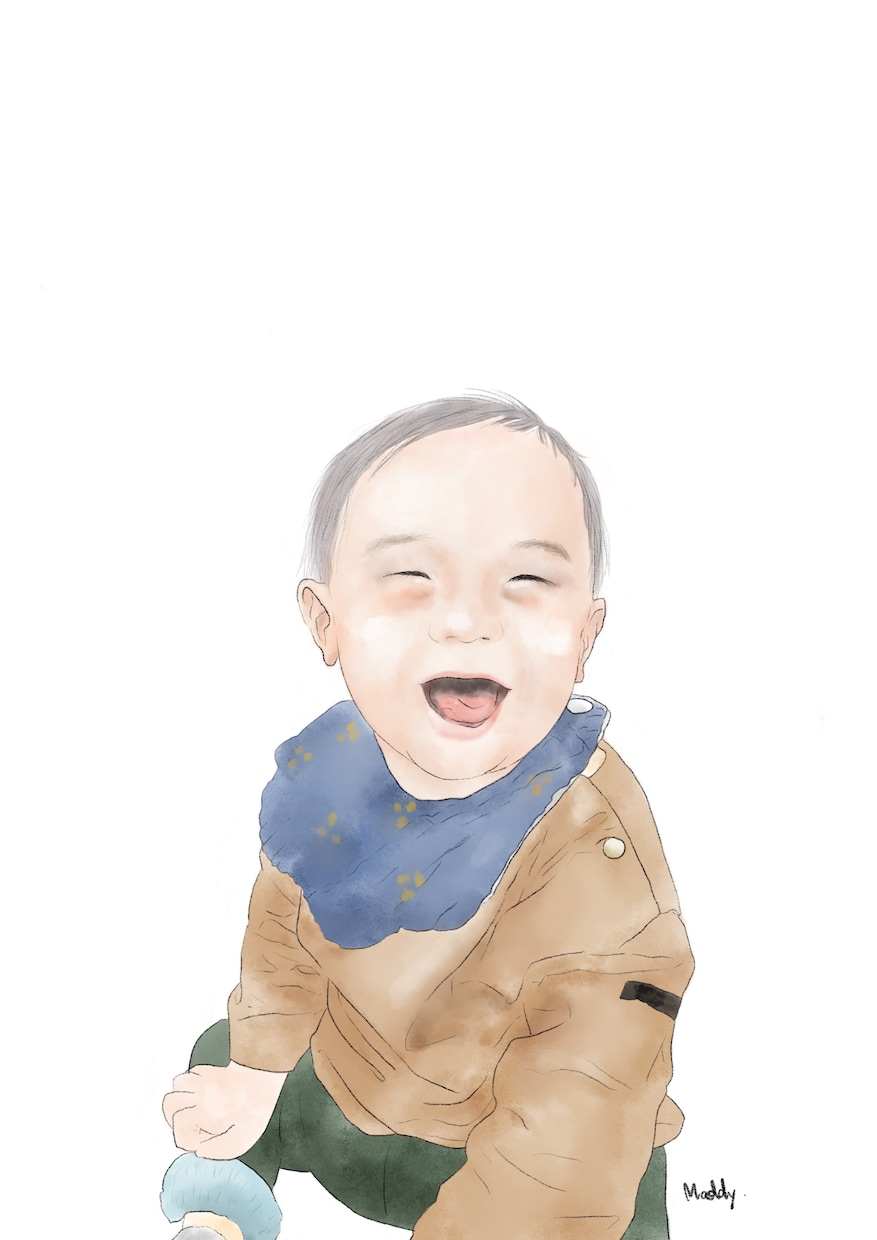 シンプル×水彩画！みなさんの似顔絵を製作します SNSのアイコン／冠婚葬祭／大切な人へのプレゼントにも イメージ2