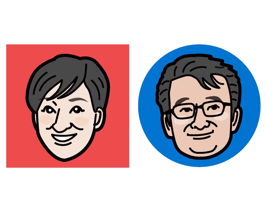 シンプルでポップな似顔絵イラスト作成します SNSアイコンにピッタリなシンプル似顔絵！ イメージ2