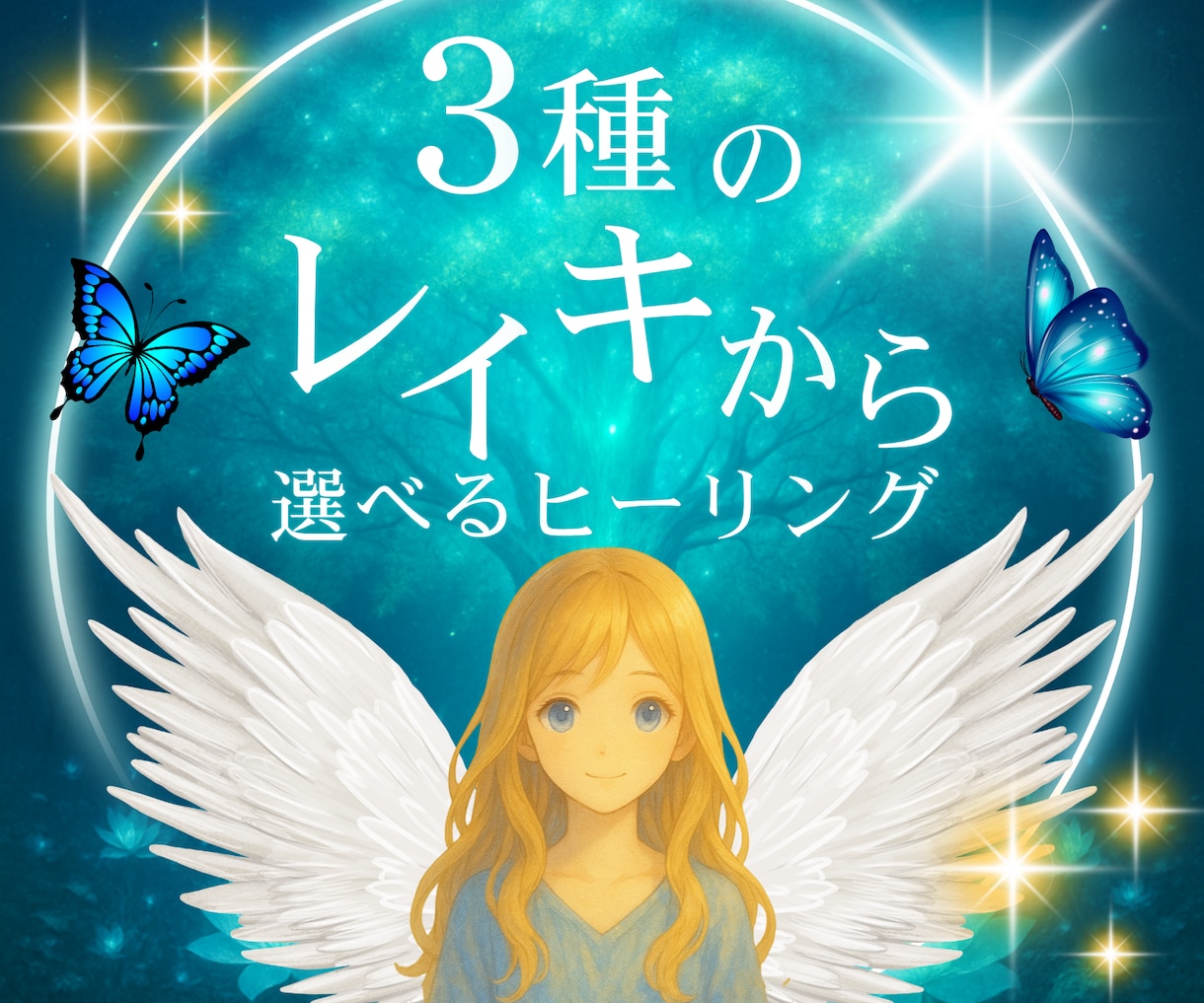 ３種類のレイキからお選びいただけます 今のあなたにぴったりの癒しをお届けします イメージ1
