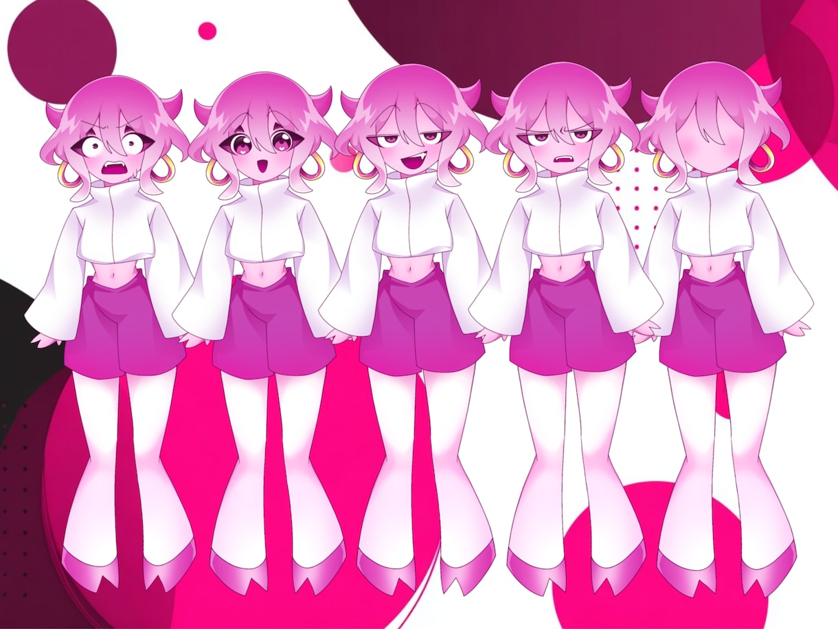 アニメ塗り立ち絵をお手頃価格で作成致します IRIAM・TRPG・ゲームなどに幅広くご使用が可能！ イメージ5