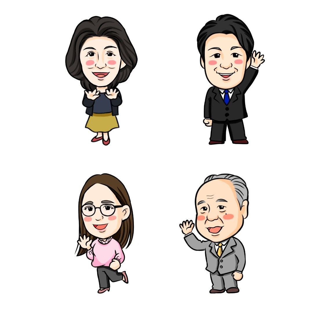 芸能人、ペット、お祝い似顔絵受付ます 明るくて暖かい似顔絵、期待以上と評判です☆ イメージ5