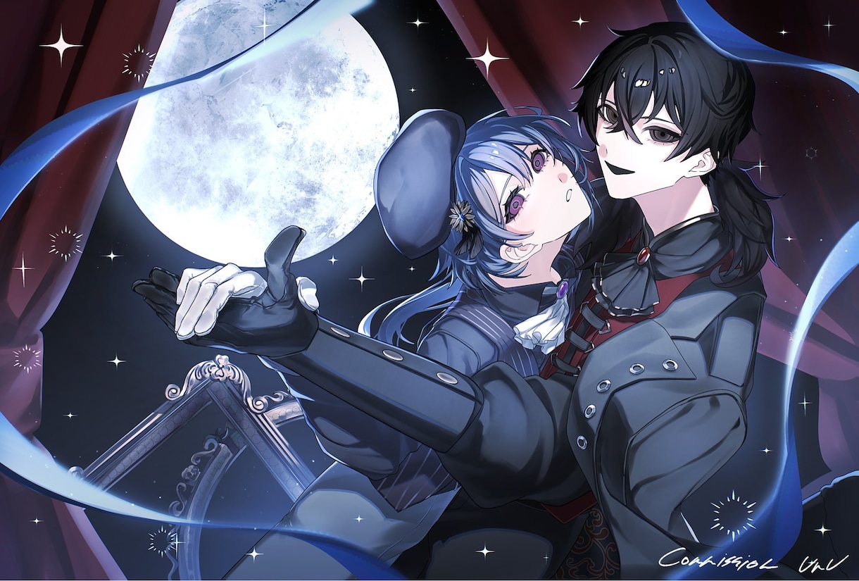 最短1週間！カッコイイ、美麗なイラスト制作します MV、表紙、サムネイルなど多種多様な用途にご対応可能です！ イメージ2