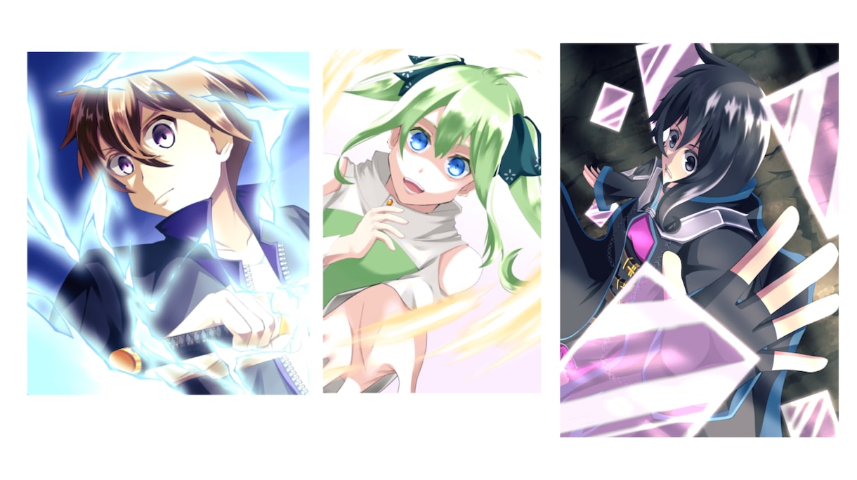 オリジナルキャラクターのアイコン承ります 〜かっこよく、それでいてかわいい絵柄をお求めの方へ〜 イメージ2