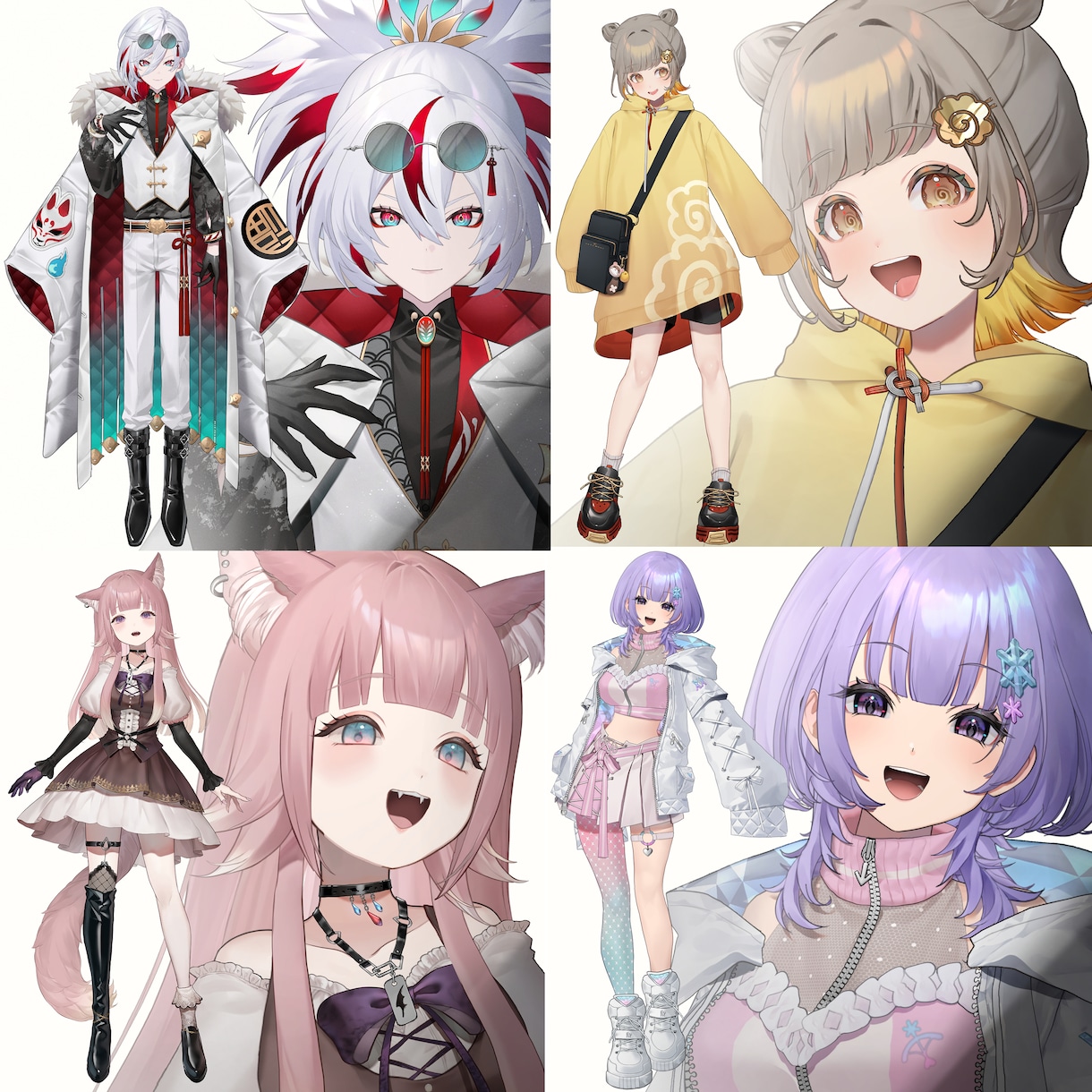 イラスト制作からモデリング迄対応致します 一括モデル制作をおまかせしたい方におすすめします イメージ6