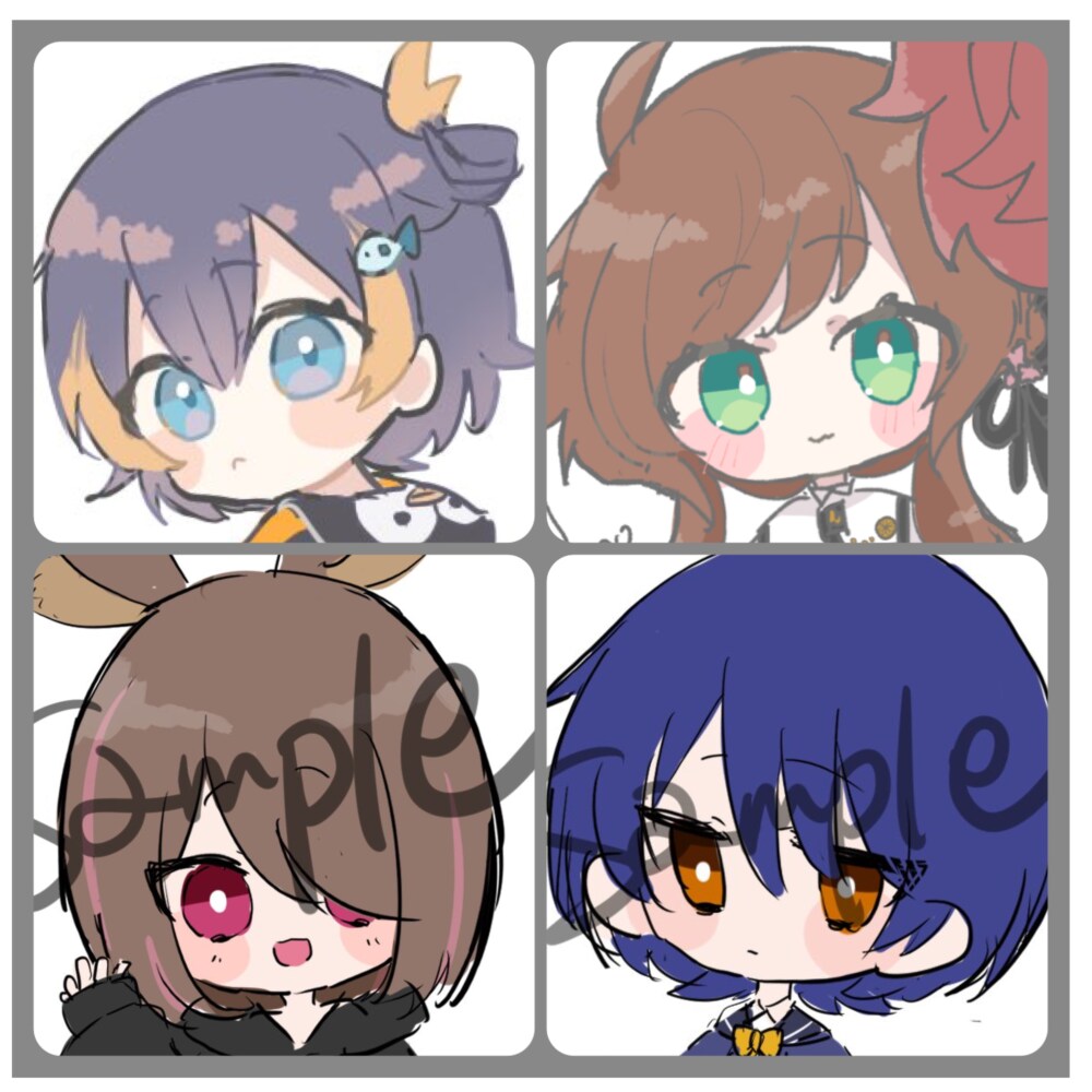 SNSアイコン描きます デフォルメイラストが得意です！ イメージ2