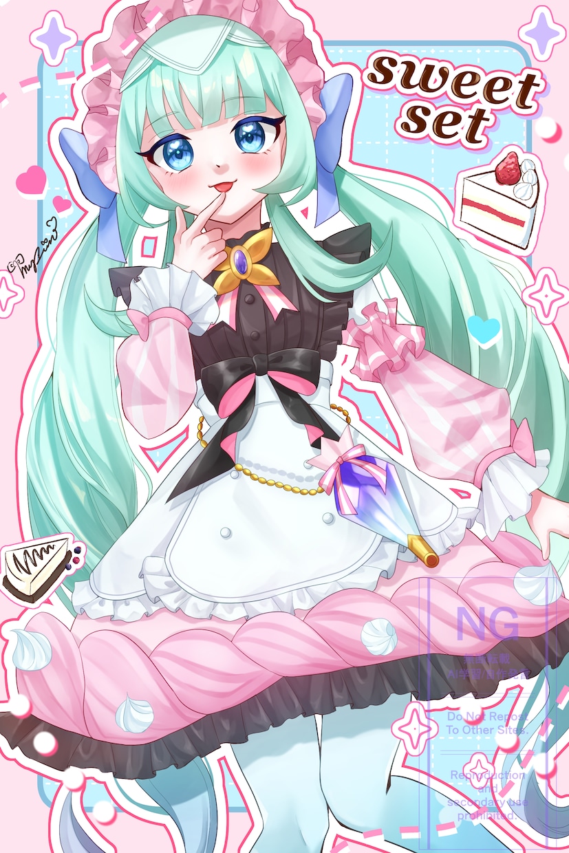 アイドル系・かわいい女の子イラスト制作します SNSや記念用にぴったりの一枚をお届けします イメージ8