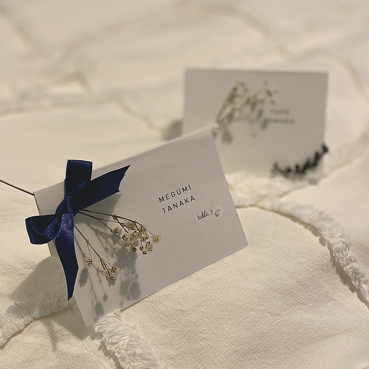 結婚式アイテム製作いたします 席札やウェルカムボード、アクセサリーなどを受注生産します。 イメージ1