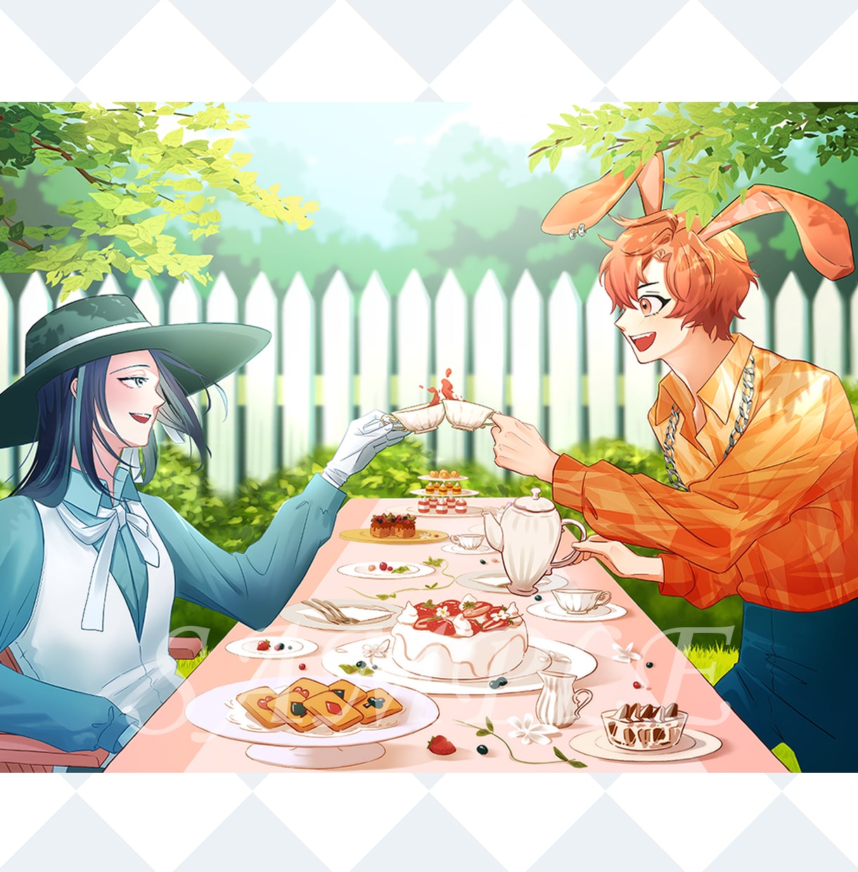 歌ってみた・MV用の一枚絵やサムネイルを描きます イメージを形に★オリジナル動画制作のお手伝いをします！ イメージ1