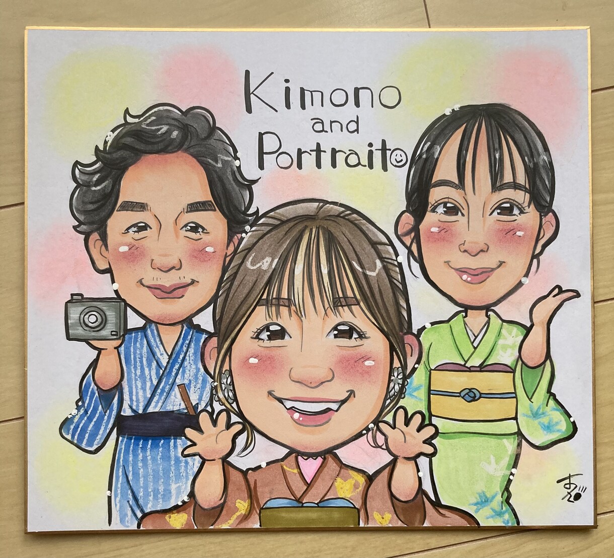 そっくりだけどちょい盛り！心暖まる似顔絵描きます 誇張しすぎずどなたでも喜んで頂ける絵柄です。 イメージ5