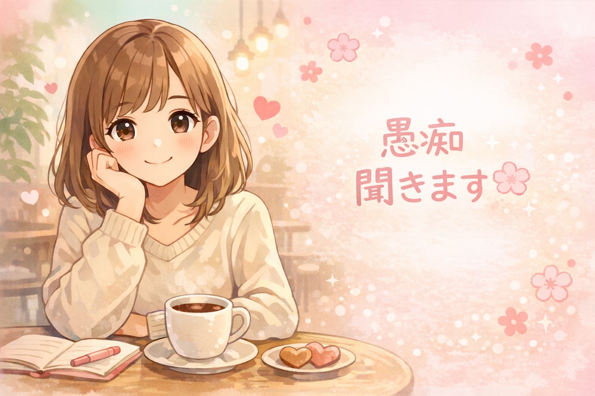 あなたの愚痴、優しく聞きます 仕事の愚痴、日常のモヤモヤ、どんな話でも大丈夫です。 イメージ1