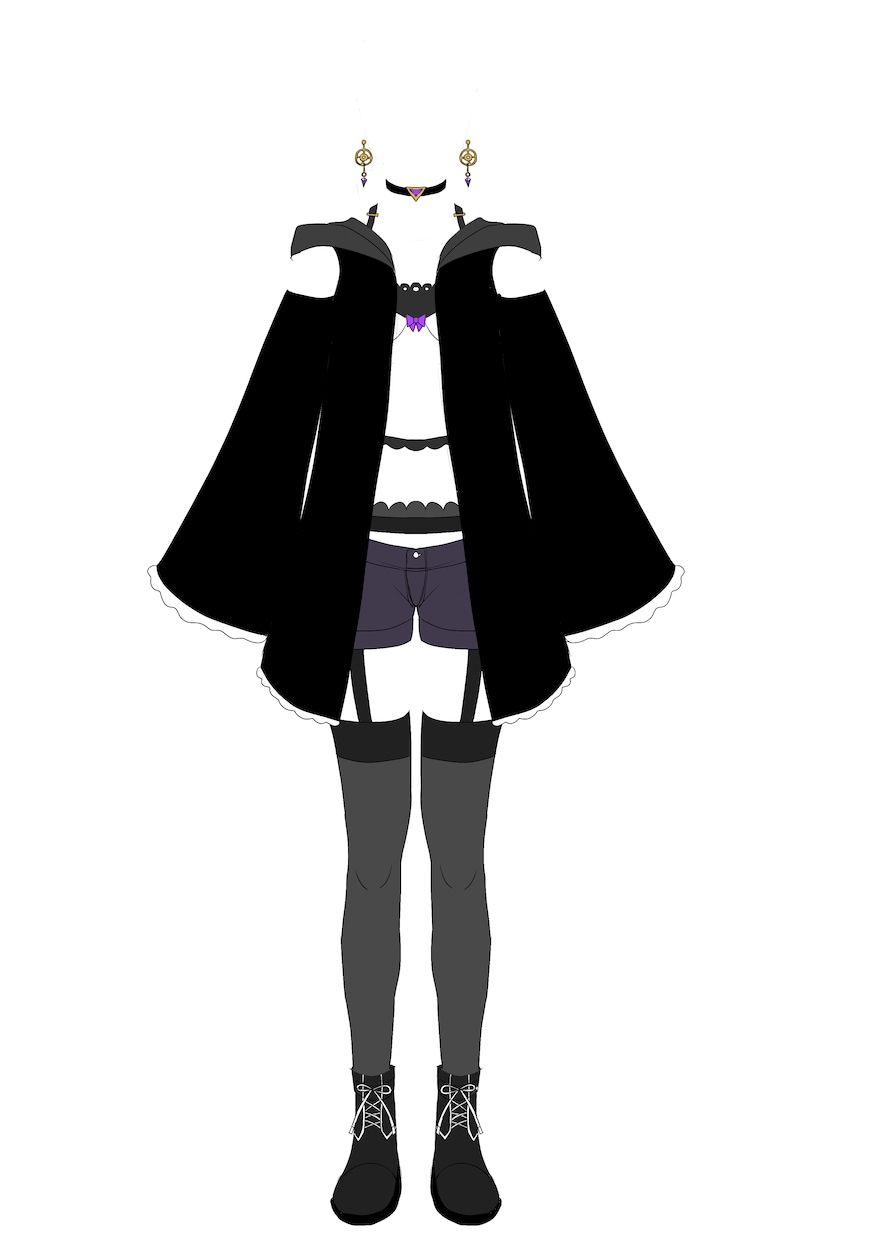 女性用衣装描きます かっこいい又は可愛い衣装デザイン致します イメージ1