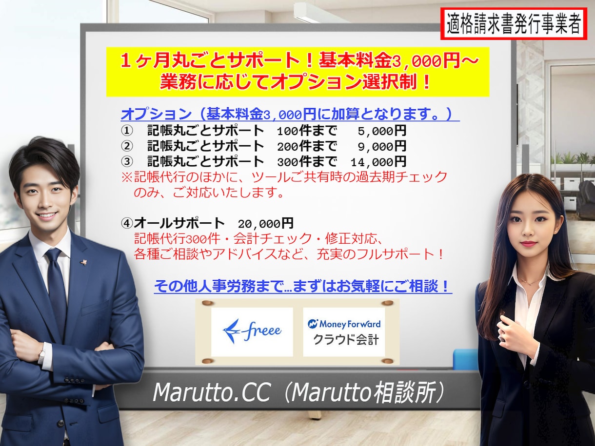 バックオフィス業務、１ヶ月丸ごとサポートいたします ✨基本料金3000円～オプション選択制による丸投げサポート✨ イメージ1